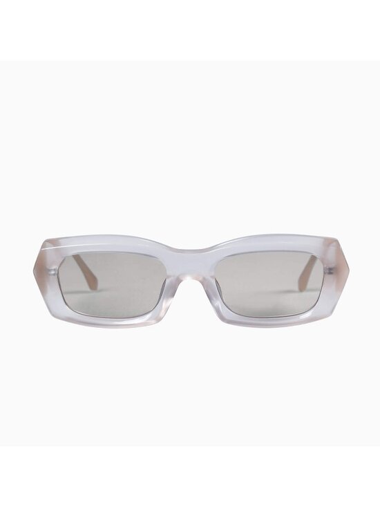 Valley Eyewear Accessories - New Valley Eyewear Women's Sunglasses Orange Square Brown Lens Acetate Frame